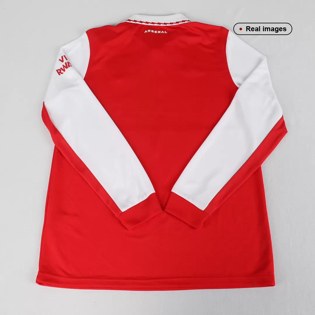 Retro 1998/99 Arsenal Home Long Sleeve Soccer Jersey