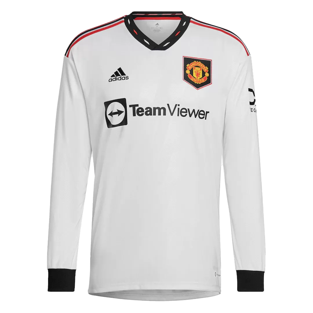 Manchester United Away Long Sleeve Soccer Jersey 202223 1991