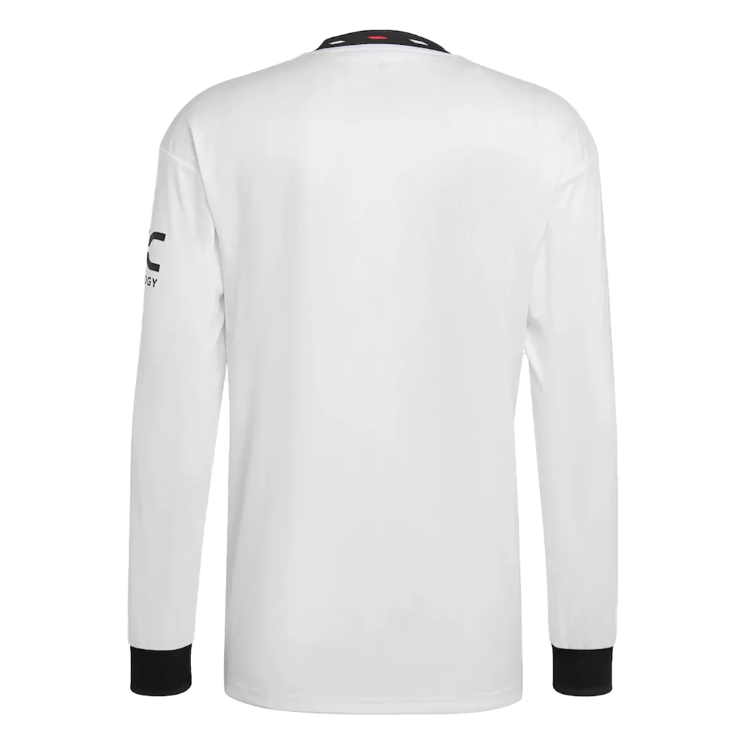 Manchester United Away Shirt 2022-23 - Long Sleeve with Ronaldo 7