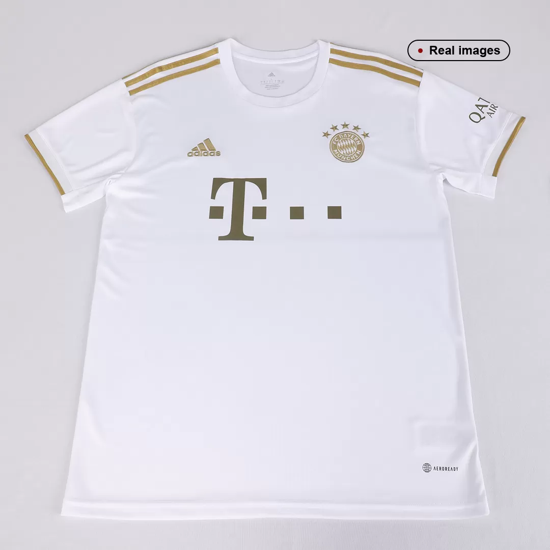 Adidas FC Bayern Away Shirt 2022-2023 with Goretzka 8 Printing