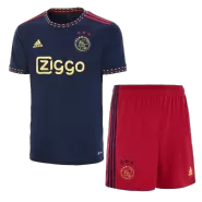Ajax Away Soccer Jersey Kit(Jersey+Shorts) 2022/23 - soccerdealshop