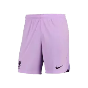 Liverpool Goalkeeper Soccer Shorts 2022/23 - Purple - soccerdeal