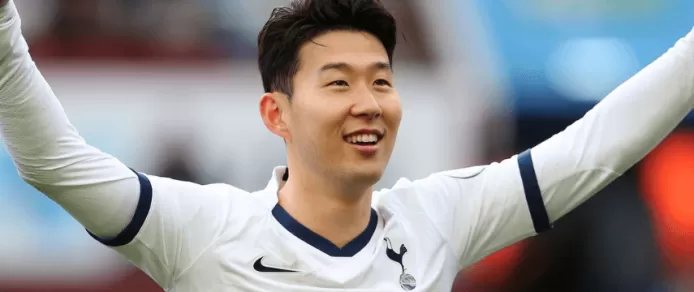 Tottenham Hotspur Soccer Player Son Heung-min Doc Sets  Debut