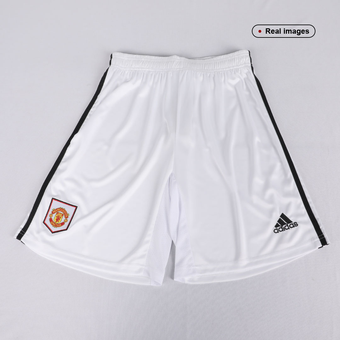 Manchester United Home Soccer Shorts 2022/23 - soccerdeal