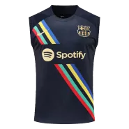 Barcelona Training Vest - Black - soccerdeal