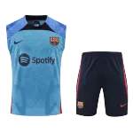 Nike Barcelona Sleeveless Training Kit (Top+Shorts) 2022/23 - soccerdealshop
