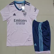 Kid's Arsenal Third Away Soccer Jersey Kit(Jersey+Shorts) 2022/23 - soccerdealshop
