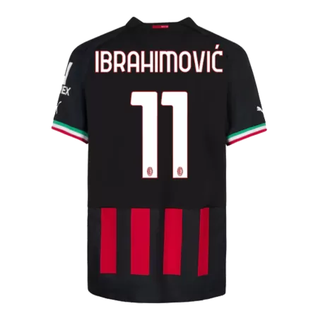IBRAHIMOVIĆ #11 AC Milan Home Soccer Jersey 2022/23 - soccerdeal