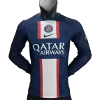 Authentic PSG Home Long Sleeve Soccer Jersey 2022/23 - soccerdealshop