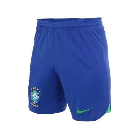 Brazil Home Soccer Shorts 2022 - soccerdeal