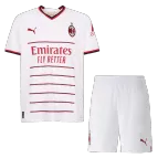 AC Milan Away Soccer Jersey Kit(Jersey+Shorts) 2022/23 - soccerdealshop