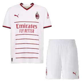 AC Milan Away Soccer Jersey Kit(Jersey+Shorts) 2022/23 - soccerdeal