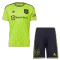 Manchester United Third Away Soccer Jersey Kit(Jersey+Shorts) 2022/23 - soccerdealshop