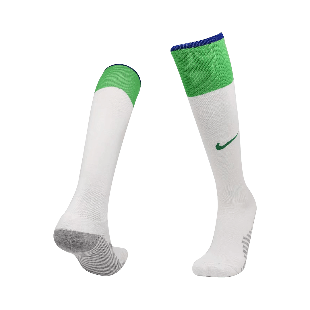Brazil Home Soccer Socks 2022 - soccerdeal