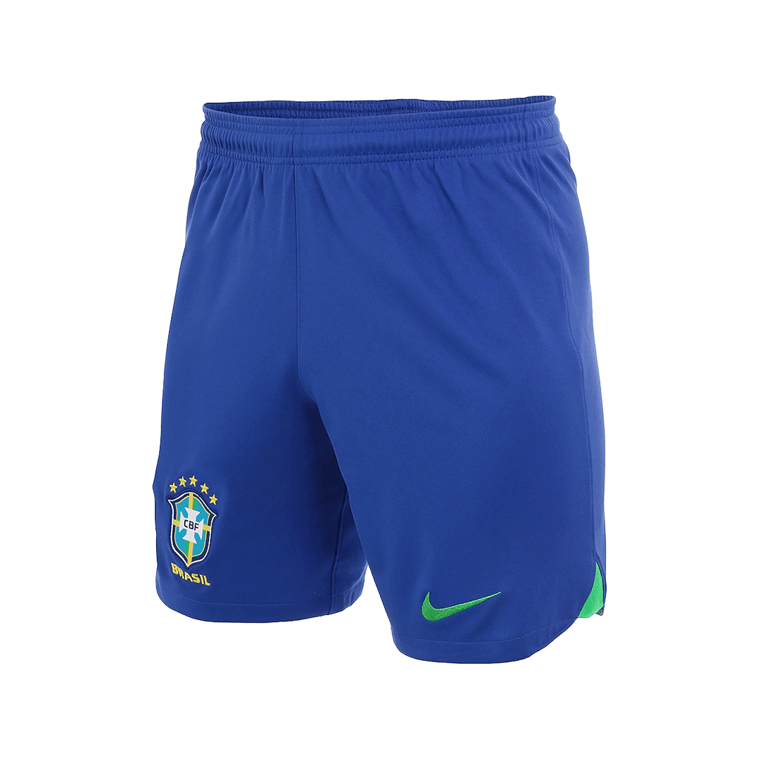 Brazil Home Soccer Jersey Kit(Jersey+Shorts) 2022 - soccerdeal