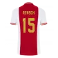 RENSCH #15 Ajax Home Soccer Jersey 2022/23 - soccerdealshop