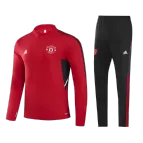 Kid's Manchester United Zipper Sweatshirt Kit(Top+Pants) 2022/23 - soccerdealshop
