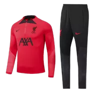 Kid's Liverpool Zipper Sweatshirt Kit(Top+Pants) 2022/23 - soccerdeal