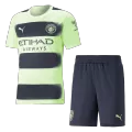 Manchester City Third Away Soccer Jersey Kit(Jersey+Shorts) 2022/23 - soccerdealshop