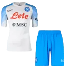 Napoli Away Soccer Jersey Kit(Jersey+Shorts) 2022/23 - soccerdealshop