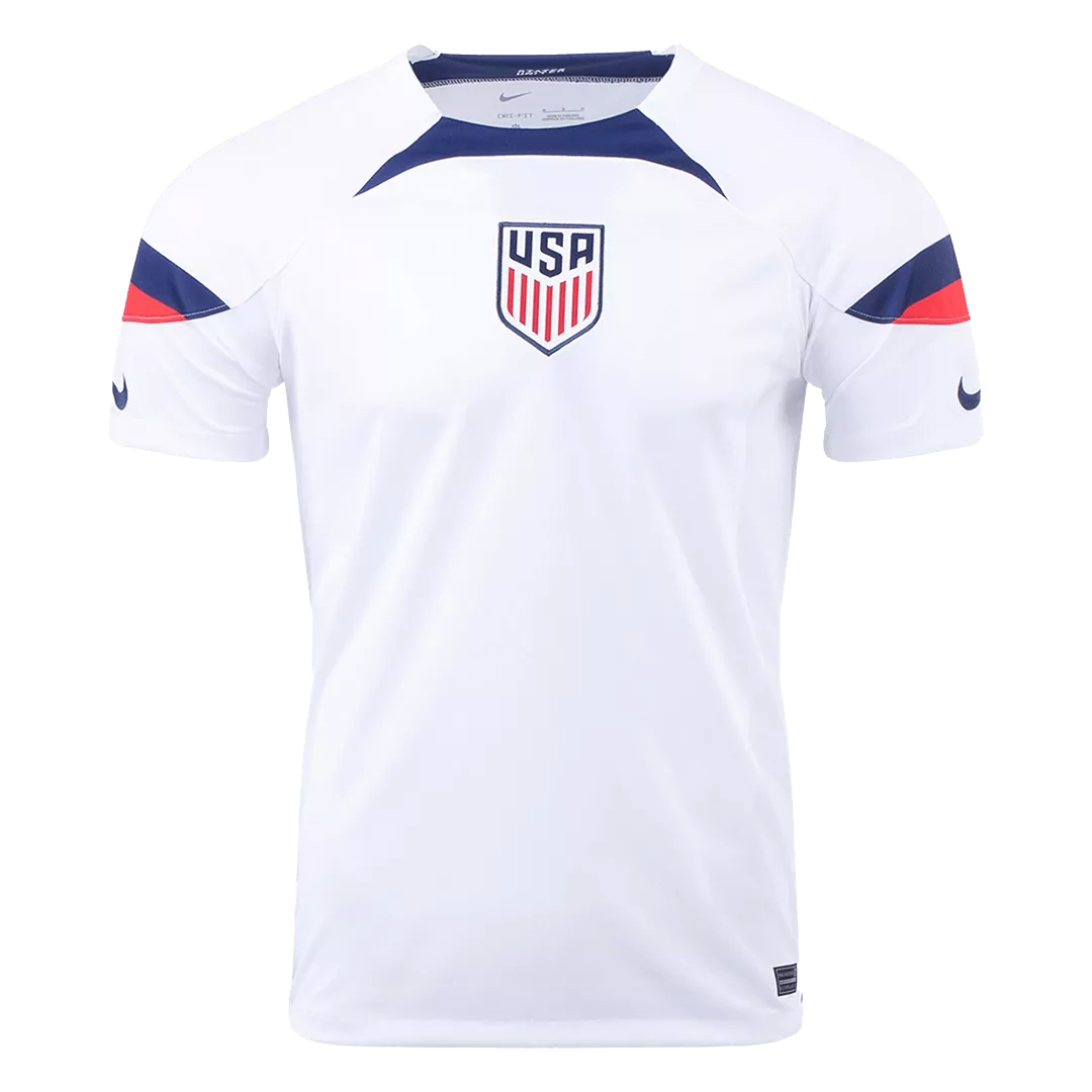 USA Home Soccer Jersey 2022 - World Cup 2022