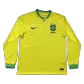 Brazil Home Long Sleeve Soccer Jersey 2022 - soccerdealshop