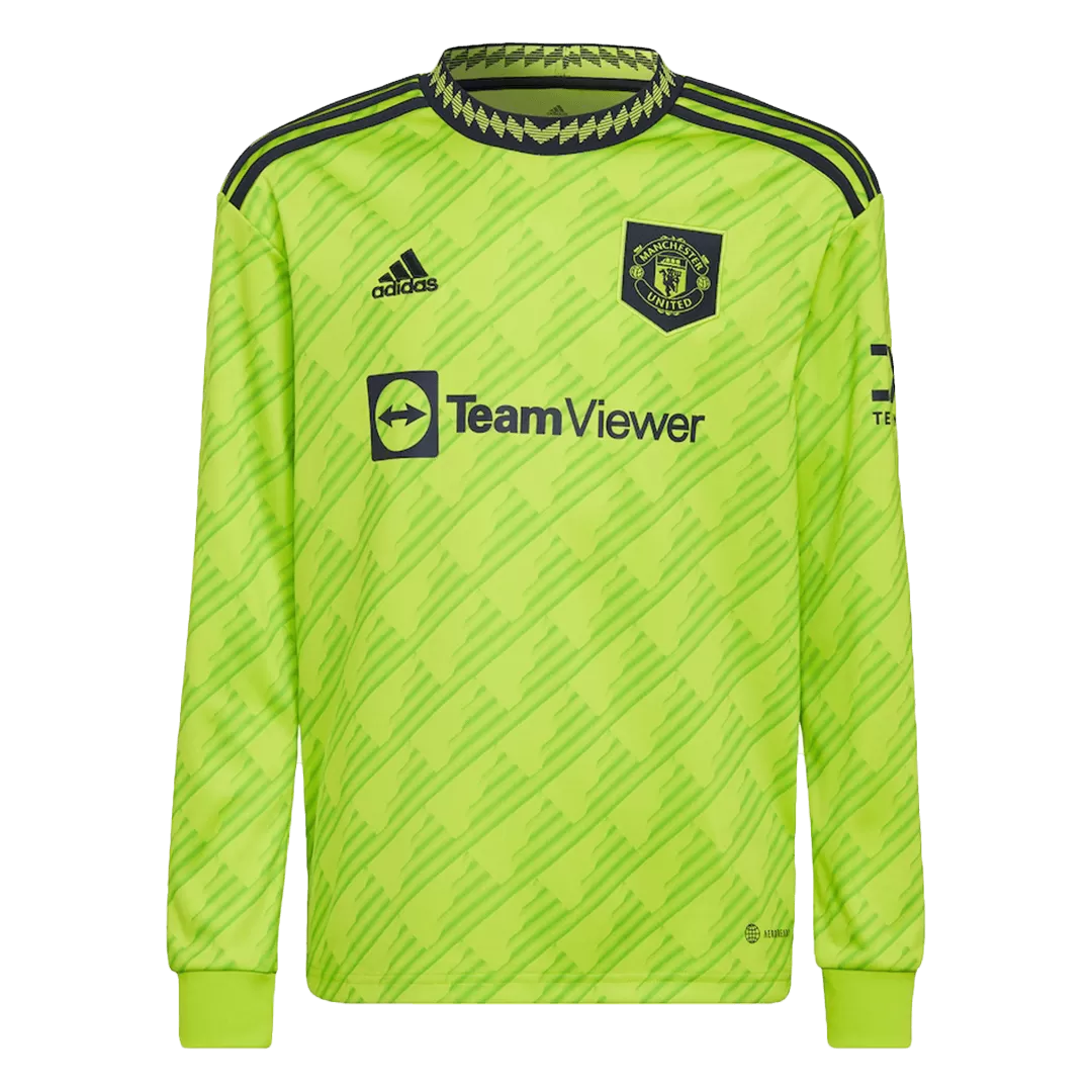 Manchester United Third Away Long Sleeve Soccer Jersey 202223