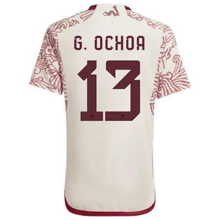 G.OCHOA #13 Mexico Away Soccer Jersey 2022 - soccerdeal