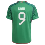 Raúl #9 Mexico Home Soccer Jersey 2022 - soccerdealshop