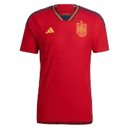 Authentic Spain Home Soccer Jersey 2022 - soccerdealshop