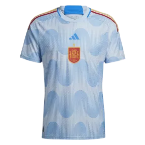 Authentic Spain Away Soccer Jersey 2022 - soccerdeal