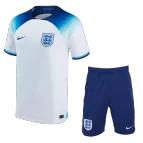 England Home Soccer Jersey Kit(Jersey+Shorts) 2022 - soccerdealshop