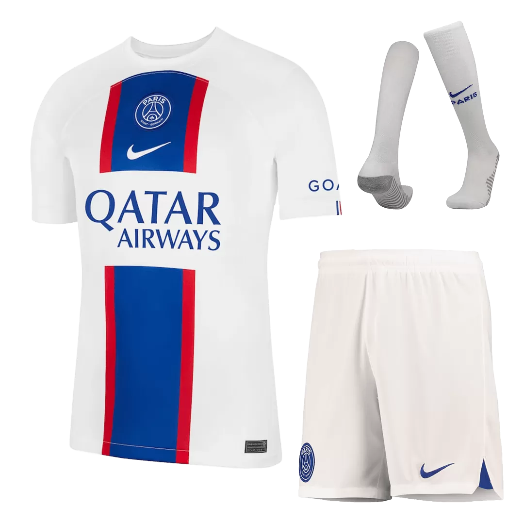 PSG Third Away Soccer Jersey Kit Jersey Shorts Socks 2022 23