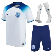 England Home Soccer Jersey Kit(Jersey+Shorts+Socks) 2022 - soccerdeal