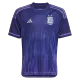 Argentina Away Soccer Jersey Kit(Jersey+Shorts+Socks) 2022 - soccerdeal