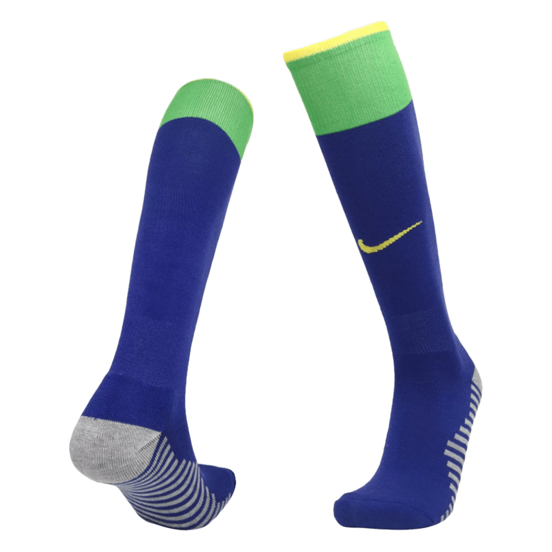 Kid's Brazil Home Soccer Socks 2022 - soccerdeal