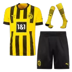 Borussia Dortmund Home Soccer Jersey Kit(Jersey+Shorts+Socks) 2022/23 - soccerdealshop