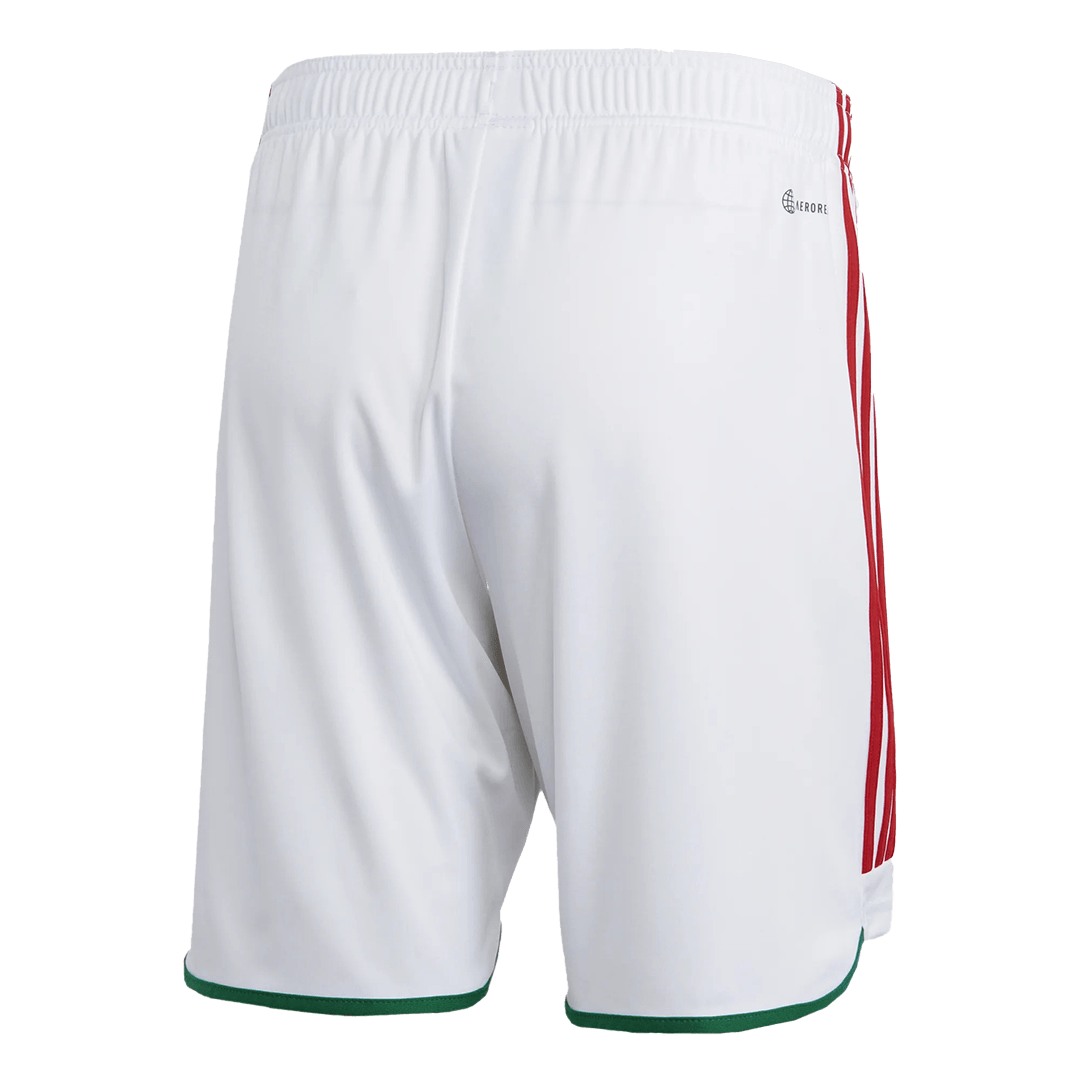 Mexicana Home Mexico Soccer Jersey 2022 World Cup Home Jersey + Soccer Shorts, Size: Youth Large (10-11)