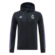 Real Madrid Windbreaker Hoodie Jacket 2022/23 - soccerdealshop