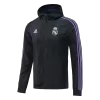 Real Madrid Windbreaker Hoodie Jacket 2022/23 - Soccerdeal