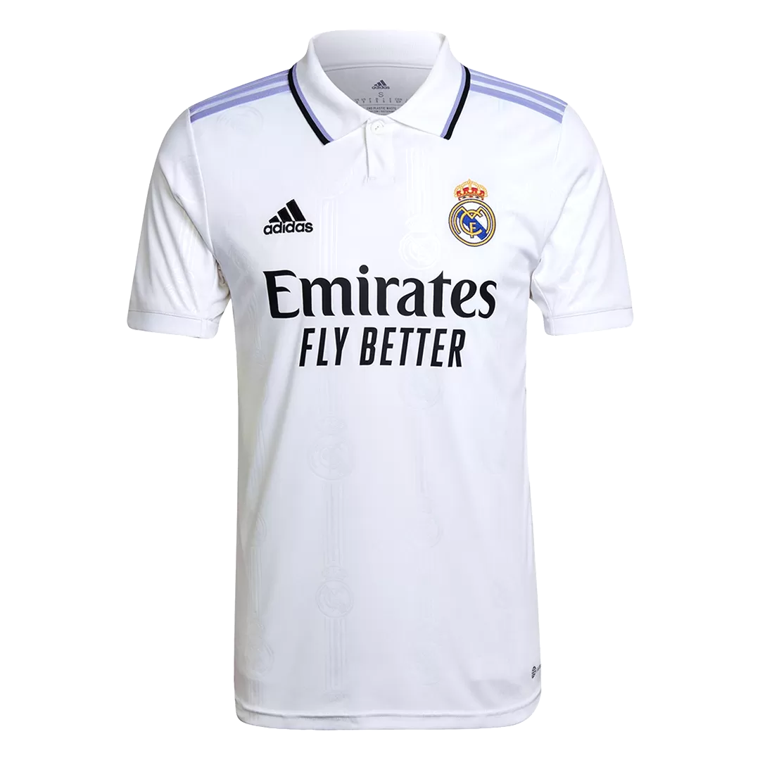 9 best pics as Real Madrid unveil new home kit — Benzema spotted