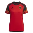 Women's Belgium Home Soccer Jersey 2022 - soccerdealshop