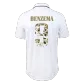 Authentic BENZEMA #9 Real Madrid Ballon d'Or Home Soccer Jersey 2022 - soccerdealshop
