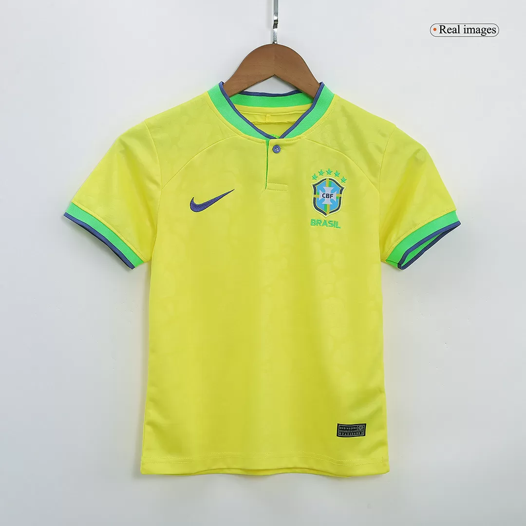 : Casmyd Brazil Soccer Jersey+Shorts Kids 2022 World Cup Ney’MARR  #10 Football Jersey Set Sports Fan Shirts for Boys/Girls : Clothing, Shoes