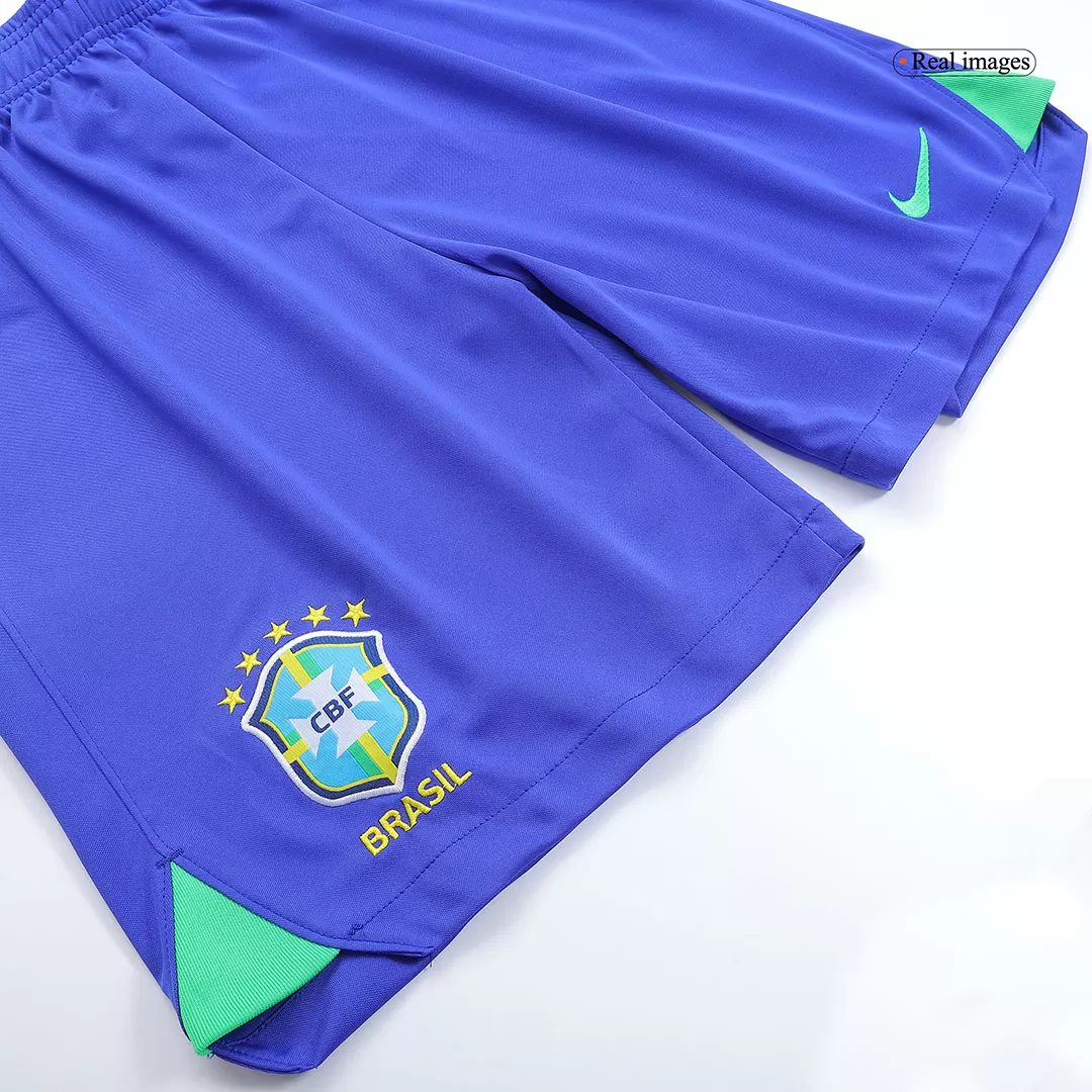 Brazil Home Soccer Jersey Kit(Jersey+Shorts+Socks) 2022