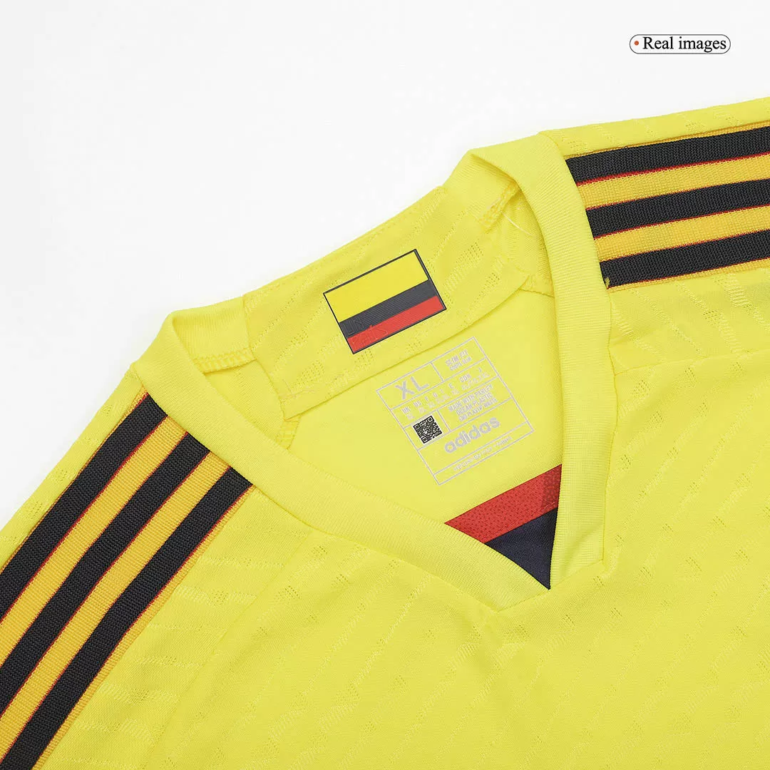 Adidas Colombia Home 2022 10 James Jersey