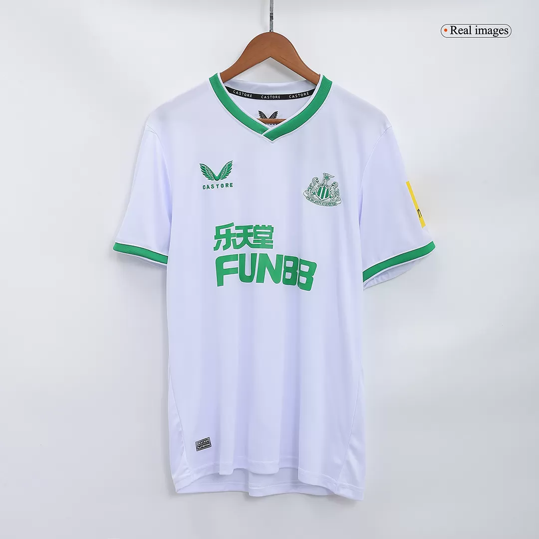 Castore Newcastle United 22/23 Pro Third Shirt - White/Green - Mens Replica