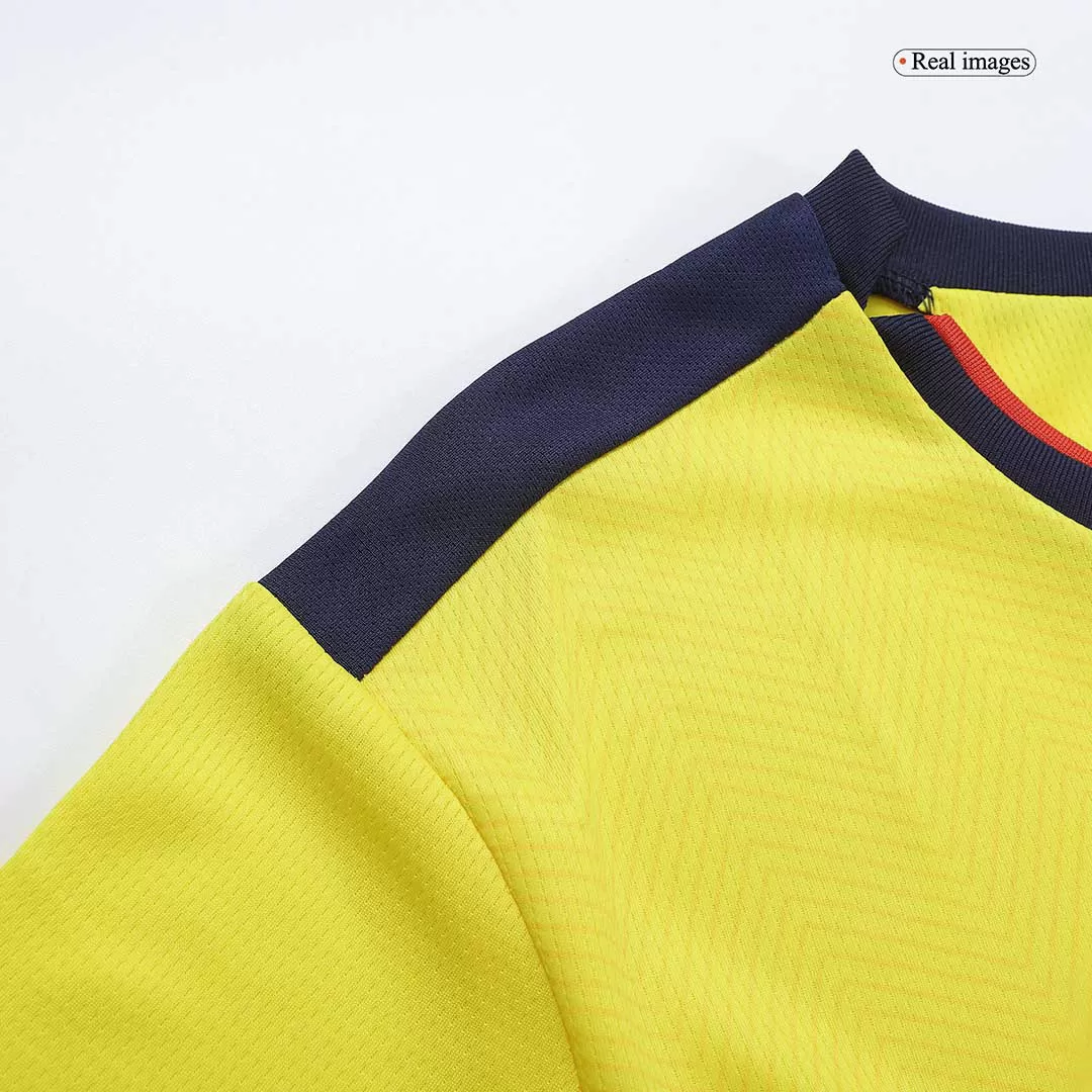 2021-2022 Ecuador Home Yellow&Blue Thailand Soccer Jersey AAA-7T,Ecuador