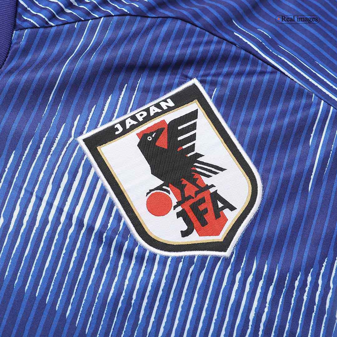 Japan Home Soccer Jersey Kit(Jersey+Shorts) 2022 - soccerdeal