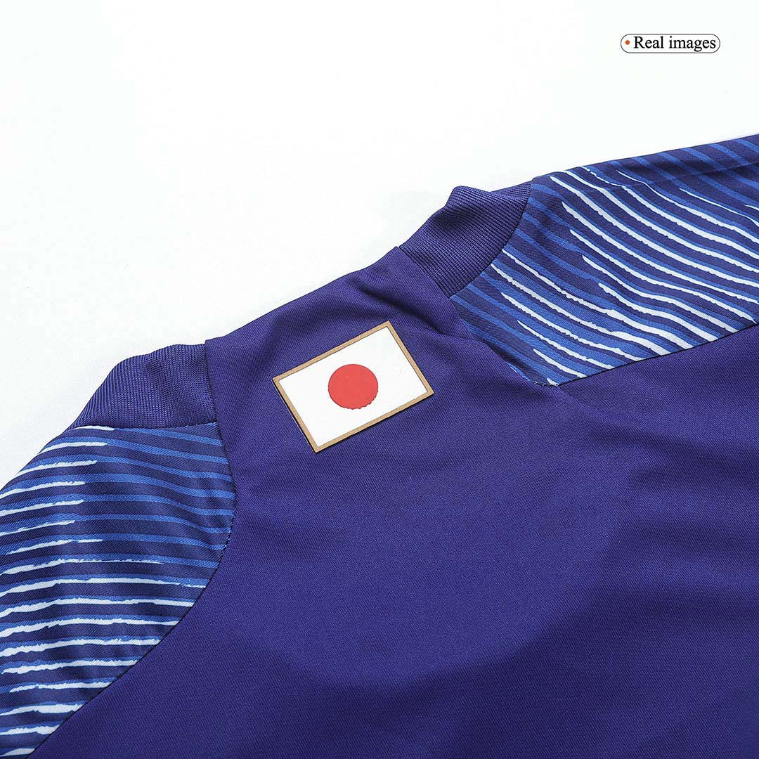 Japan Home Soccer Jersey Kit(Jersey+Shorts) 2022 - soccerdeal